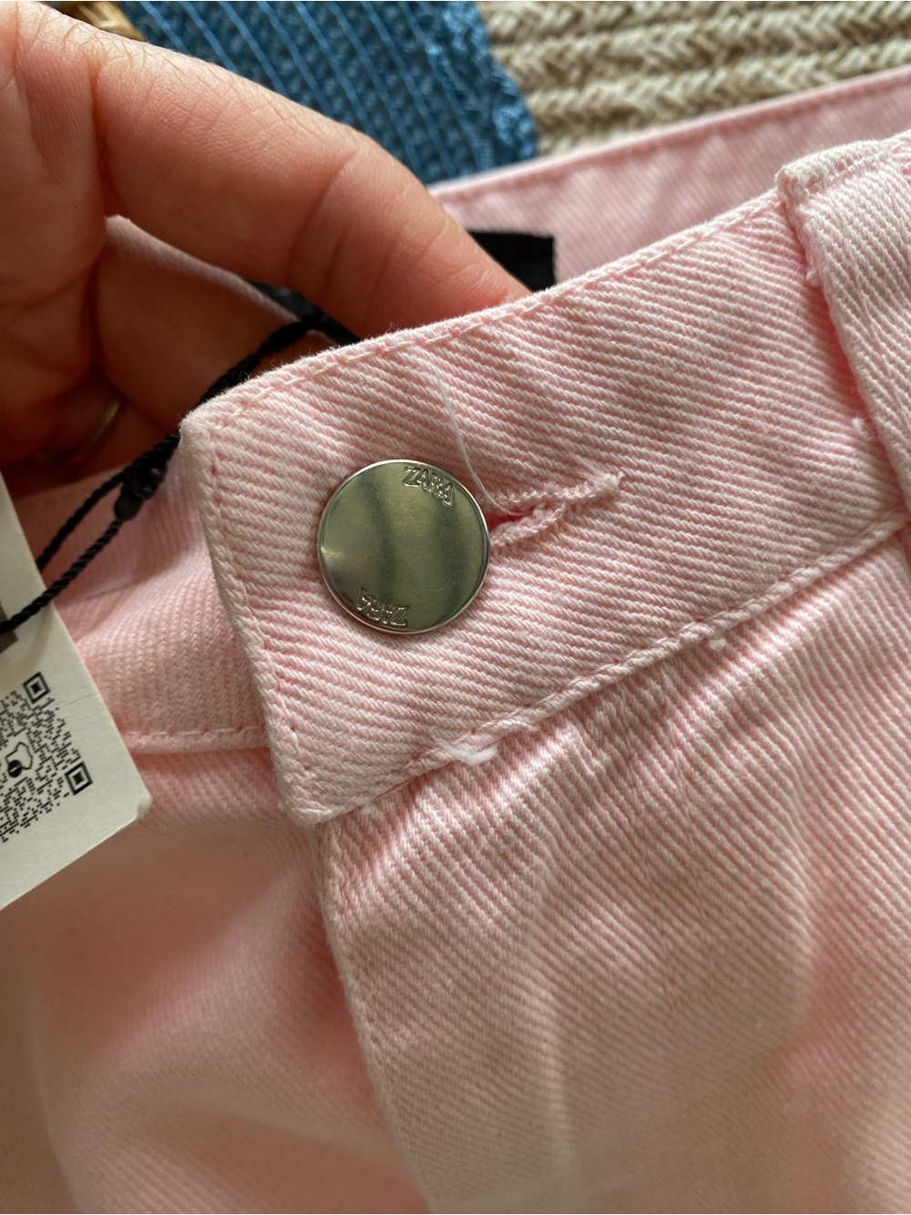 ZARA Light Pink High Rise Wide Leg Denim Jeans! 🌸 - Picture 13 of 17